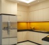 Tủ Bếp Gỗ Chữ U Có Quầy Bar