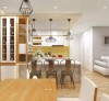 Tủ Bếp Gỗ Công Nghiệp Đẹp Hiện Đại