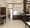 Tủ Bếp Gỗ Công Nghiệp Đẹp Hiện Đại Tp.Hcm