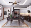 Tủ Bếp Gỗ Dáng Chữ L
