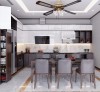 Tủ Bếp Gỗ Dáng Chữ L