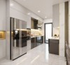 Tủ Bếp Gỗ Hiện Đại Rẻ Đẹp HCM
