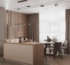 Tủ Bếp Gỗ MDF Đẹp Hcm