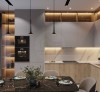 Tủ Bếp Gỗ MDF Hiện Đại