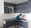 Tủ Bếp Gỗ Mdf Phủ Melamine