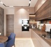 Tủ Bếp Gỗ Melamine An Cường