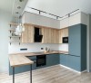 Tủ Bếp Gỗ Melamine Hiện Đại