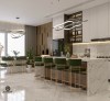 Tủ Bếp MDF Giá Rẻ Hcm