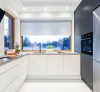 Tủ Bếp MDF Màu Trắng