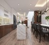 Tủ Bếp MDF Melamine Giá Rẻ