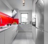 TỦ BẾP GỖ MDF PHỦ MELAMINE AN CƯỜNG