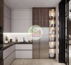 Tủ Bếp Melamine Giá Rẻ Hcm
