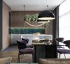Tủ Bếp Melamine Hiện Đại