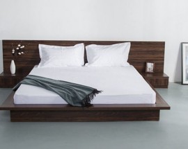 Giường Ngủ Gỗ Sồi Đẹp Hiện Đại