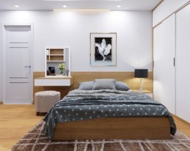 Combo Nội Thất Phòng Ngủ Gỗ Hiện Đại