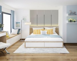 Giường Gỗ Giá Rẻ Tp.Hcm
