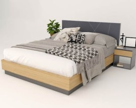 Giường Ngủ Gỗ Công Nghiệp Hiện Đại Tại HCM