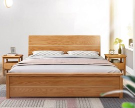 Giường Ngủ Gỗ Sồi Hiện Đại