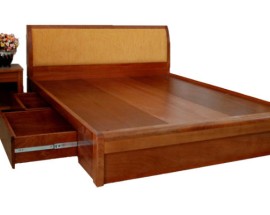 Giường Ngủ Gỗ Tự Nhiên