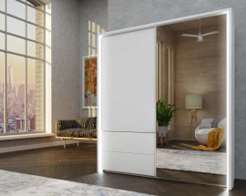 Tủ Áo Cánh Kính Lùa Đẹp