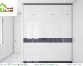 Tủ Quần Áo Gỗ Công Nghiệp Đẹp