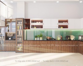 Tủ Bếp Acrylic An Cường Giá Rẻ Đẹp