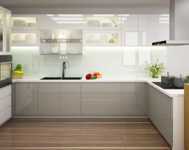 Tủ Bếp Acrylic Đẹp Giá Rẻ Tp.Hcm
