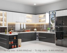 Tủ Bếp Acrylic Đẹp Rẻ Hcm