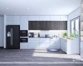 Tủ Bếp Acrylic Giá Rẻ Tp.Hcm