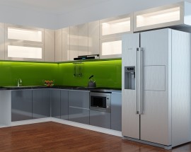 Tủ Bếp Acrylic Hiện Đại