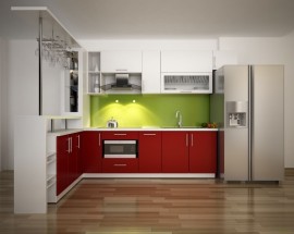 Tủ Bếp Chữ L Giá Rẻ Đẹp