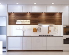 Tủ Bếp Gỗ Acrylic Đẹp Thủ Đức