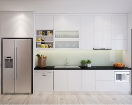 Tủ Bếp Gỗ Acrylic Giá Rẻ Đẹp Hcm 