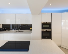 Tủ Bếp Gỗ Acrylic Giá Rẻ Hcm