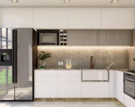 Tủ Bếp Gỗ Acrylic Rẻ