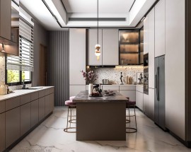 Tủ Bếp Gỗ An Cường Giá Rẻ Hcm