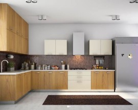 Tủ Bếp Gỗ Chữ L Giá Rẻ