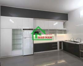Tủ Bếp Gỗ Công Nghiệp Acrylic Giá Rẻ