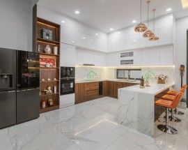 TỦ BẾP GỖ CÔNG NGHIỆP GIÁ RẺ THỦ ĐỨC