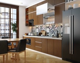 Tủ Bếp Gỗ Công Nghiệp Hiện Đại Giá Rẻ Tại HCM