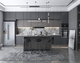 Tủ Bếp Gỗ Giá Rẻ Đẹp Tại Thủ Đức