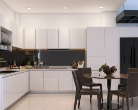Tủ Bếp Gỗ Giá Rẻ Đẹp Tp.Hcm