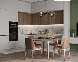 Tủ Bếp Gỗ Hiện Đại Rẻ Đẹp