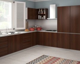 Tủ Bếp Laminate Chữ L