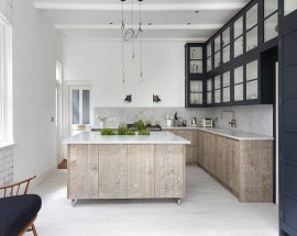 Tủ Bếp Laminate Chữ U