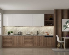 Tủ Bếp Laminate Hiện Đại Thủ Đức