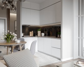 Tủ Bếp MDF Melamine Đẹp