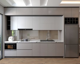 Tủ Bếp Melamine Hiện Đại Đẹp