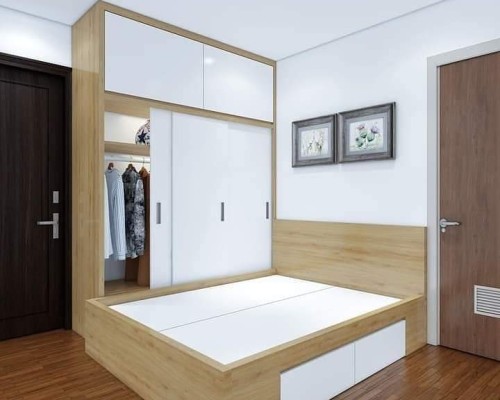 Bộ Gường Ngủ Gỗ Đẹp HCM