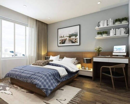 Bộ Giường Ngủ Gỗ Giá Rẻ